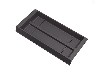 Bestekindeling COMBI, 240 mm, antraciet