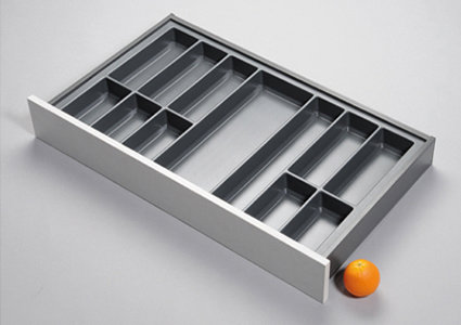 Bestekindeling kunststof voor Legrabox, breedte 822 mm, diepte 472 mm