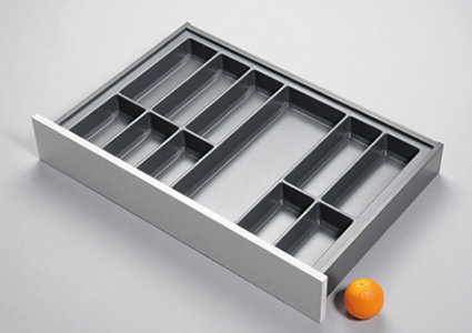 Bestekindeling kunststof voor Legrabox, breedte 722 mm, diepte 472 mm