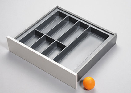 Bestekindeling kunststof voor Legrabox, breedte 522 mm, diepte 472 mm