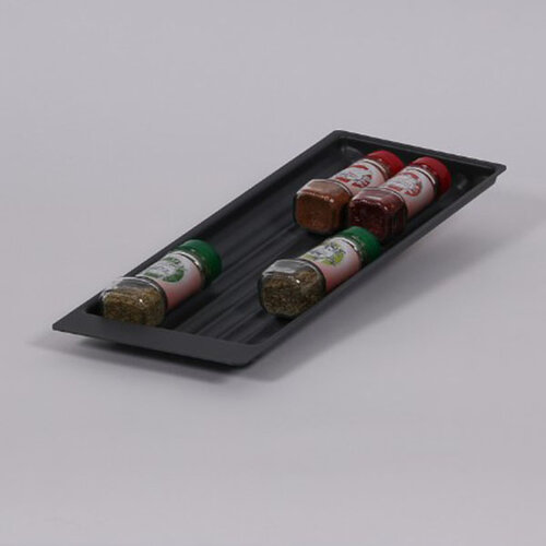 Kruidenhouder antraciet, geschikt voor bestekbak SKY