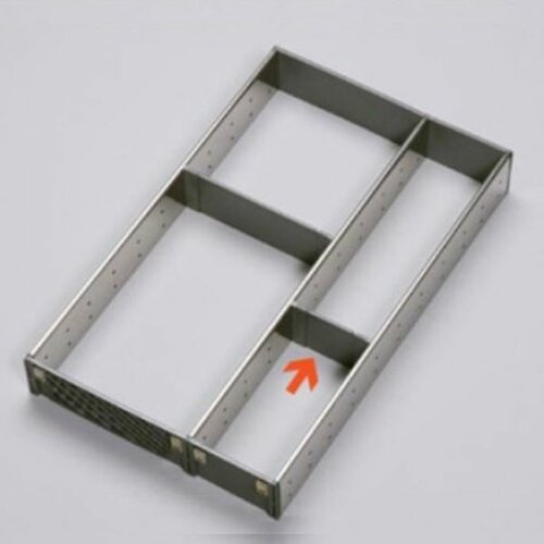 Dwarsverdeler, RVS indeling, smal