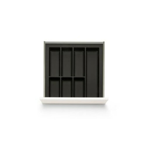 Gitta bestekindeling zwart voor Legrabox, breedte 472 mm, diepte 472 mm