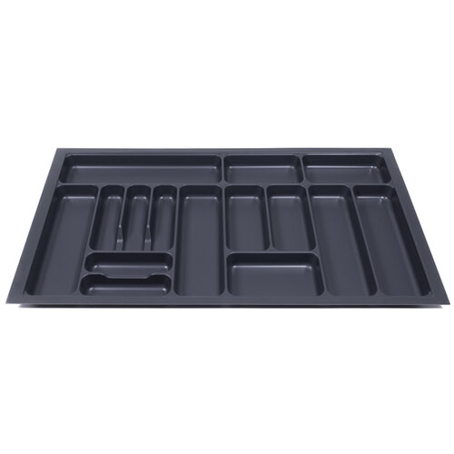 Bestekbak 1091 mm tot 1150 mm breed antraciet (Basic) 