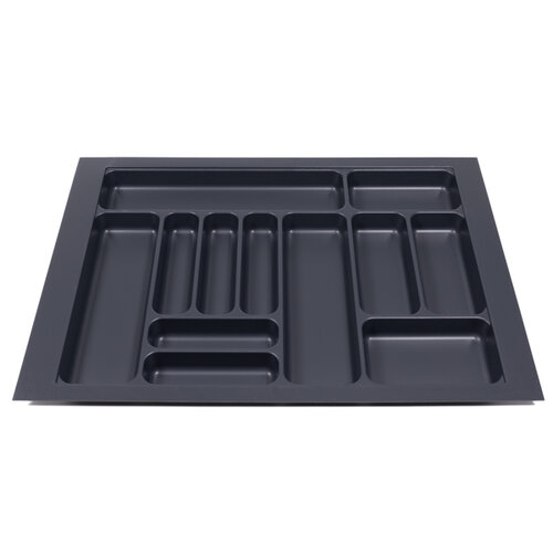 Bestekbak 901 mm tot 1000 mm breed antraciet (Basic) 