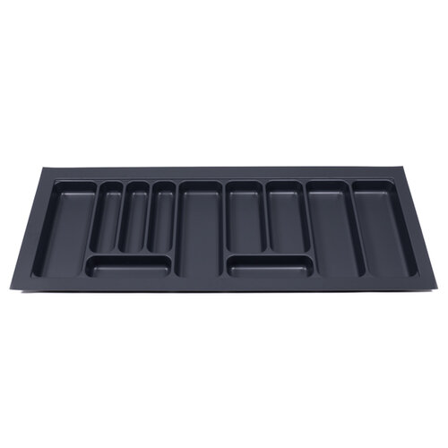 Bestekbak 1085 mm tot 1150 mm breed antraciet (Basic)