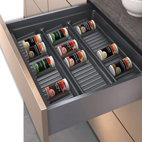 Kruidenindeling Salsa, 300 - 340 mm, antraciet