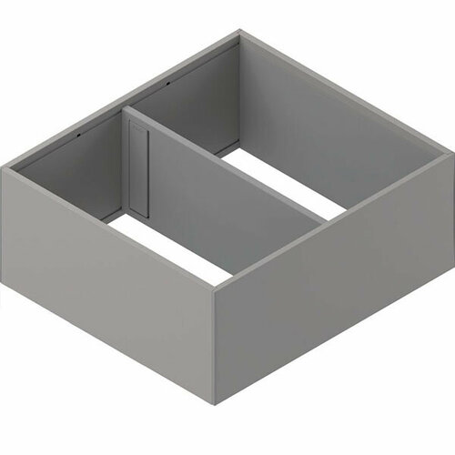 Steel Stiga lade-indeling, 242 mm breed , Indium Grijs