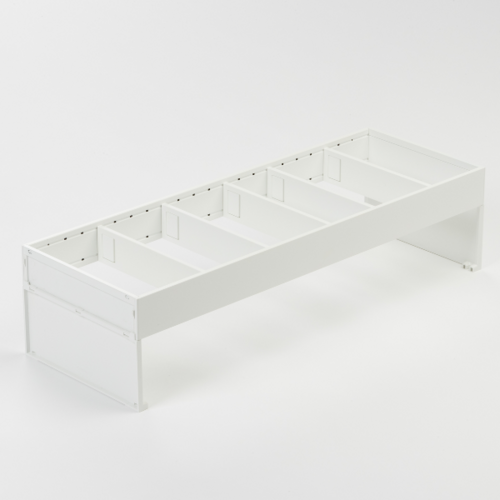 Liquid Lilly Flessenrek breedte 200 mm, wit