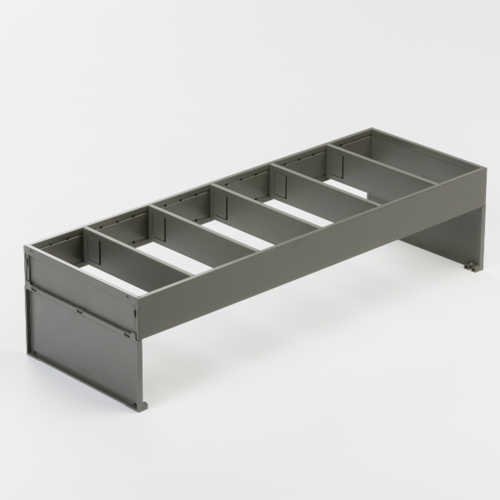 Liquid Lucy Flessenrek breedte 200 mm, grijs