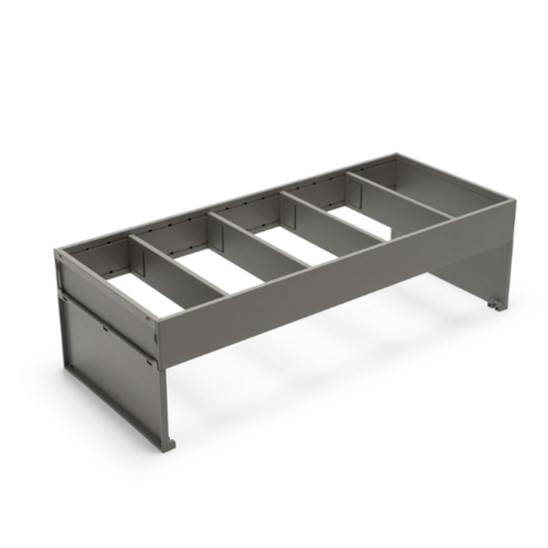 Liquid Luigi Flessenrek breedte 200 mm, Indium grijs