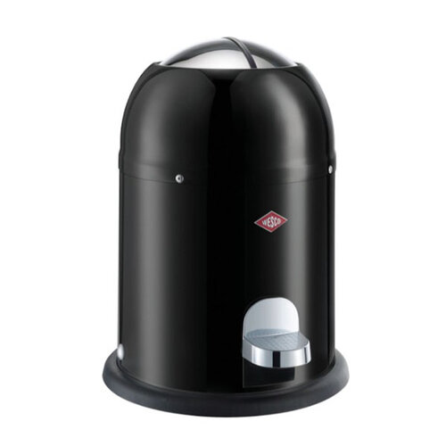 Wesco mini master afvalemmer, zwart gelakt