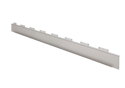 Cuisio Zijafsluitwand, transparant grijs