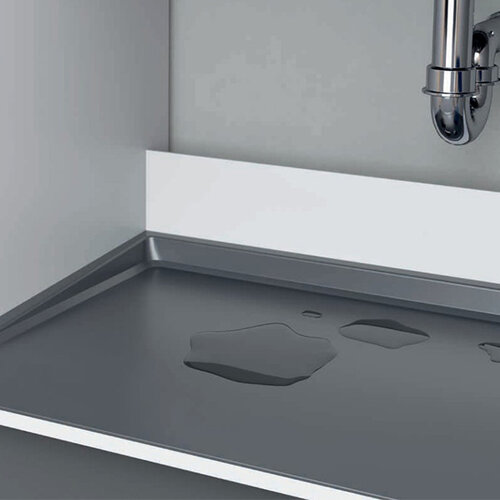 Bodemplaat gootsteenkast, Sink Protect