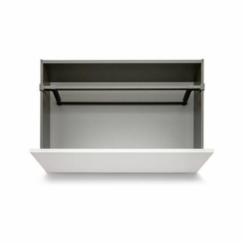 Dubbele reling voor legrabox voorraadlades tot 90 cm breed