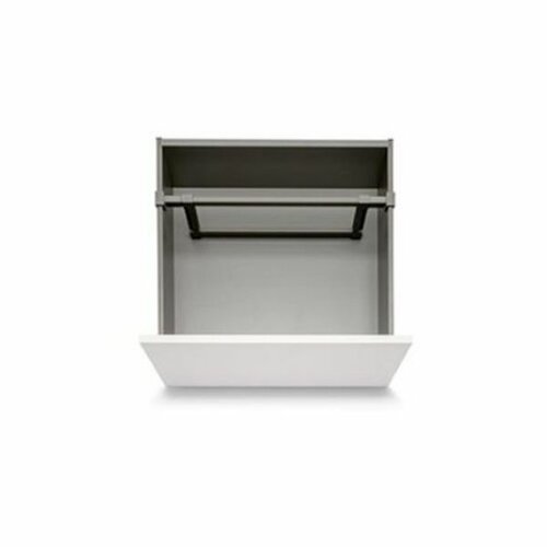 Dubbele reling voor legrabox voorraadlades tot 30 cm breed