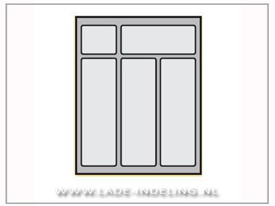 InnoTech OrgaTray classic bestekbak 38.6 - 43.5/38 - 44cm