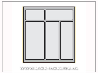 InnoTech OrgaTray classic bestekbak 43.6 - 48.5/38 - 44cm