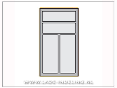 InnoTech OrgaTray classic bestekbak 28.6 - 33.5/44.1 - 52cm