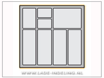 InnoTech OrgaTray classic bestekbak 48.6 - 53.5/44.1 - 52cm