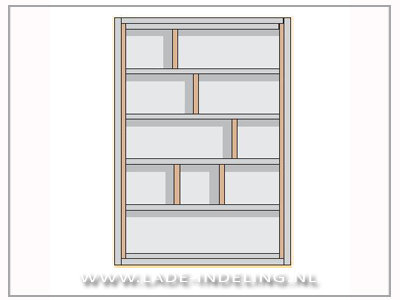 InnoTech OrgaTray Deluxe 2 bestekbak 40/47cm