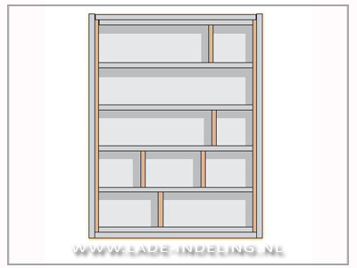 InnoTech OrgaTray Deluxe 2 bestekbak 45/52cm