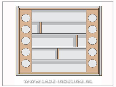 InnoTech OrgaTray Deluxe 2 kruidenorganisatie 60/52cm