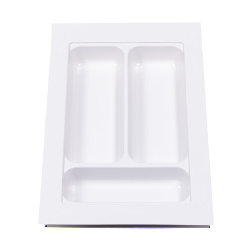 Bestekbak 255 mm tot 300 mm breed wit (Basic)