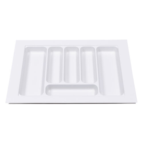 Bestekbak 600 mm tot 700 mm breed wit (Basic)
