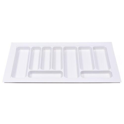 Bestekbak 890 mm tot 1000 mm breed wit (Basic)