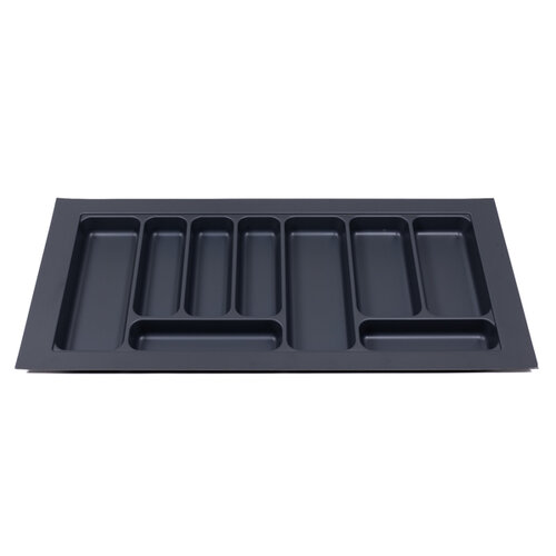 Bestekbak 890 mm tot 1000 mm breed antraciet (Basic)