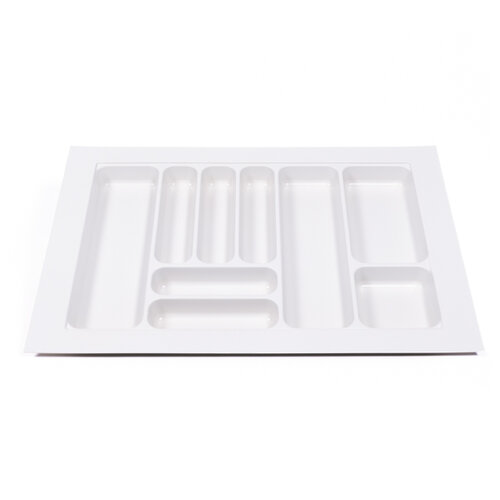 Bestekbak 710 mm tot 800 mm breed wit (Basic)