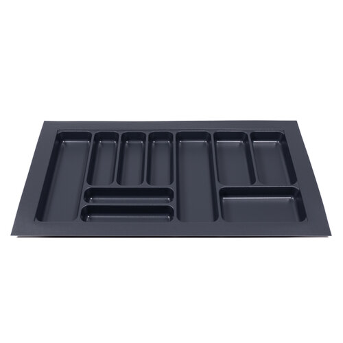 Bestekbak 880 mm tot 1000 mm breed antraciet (Basic)