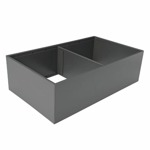 Steel Sasha lade-indeling, 218 mm breed, oriongrijs