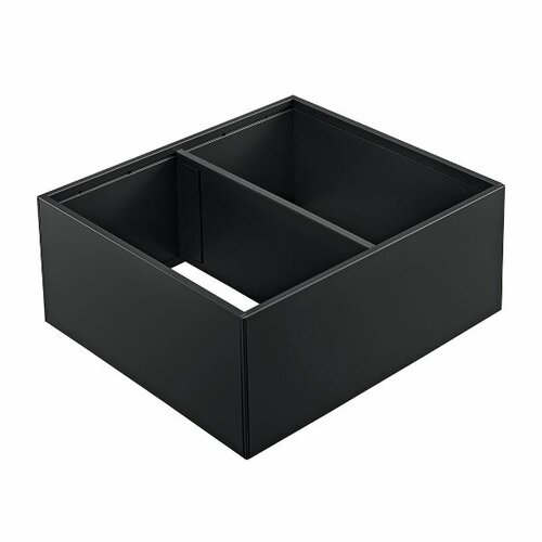 AMBIA-LINE lade-indeling, 242 mm breed, Carbonzwart