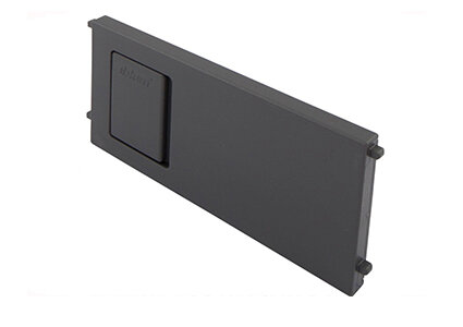 Steel Sig dwarsverdeling, 100 mm breed, Indium Grijs