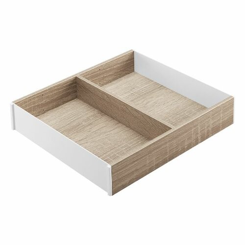 Wood Wilson lade-indeling, 242 mm breed, Bardolino eikendecor/wit