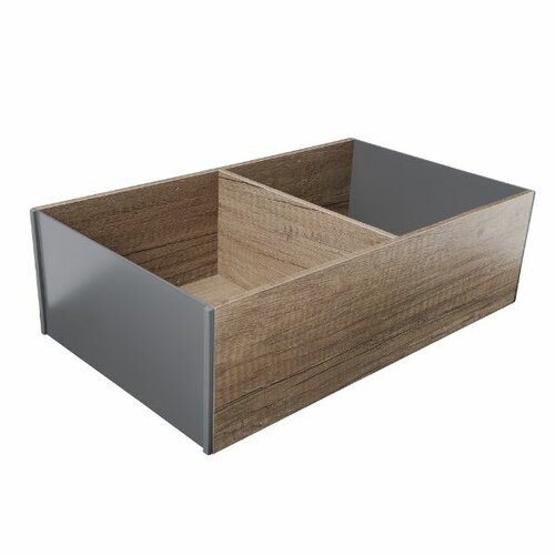 Wood Wilma lade-indeling, nebraska eikendecor / oriongrijs