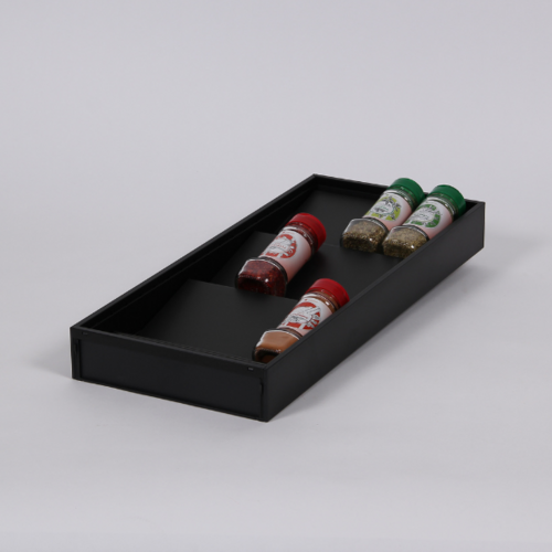 Spicy Stormy kruidenhouder in Carbonzwart stalen frame