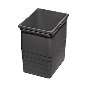 Afvalemmer Ninka eins2vier, inhoud 32 liter, hoogte 57 cm