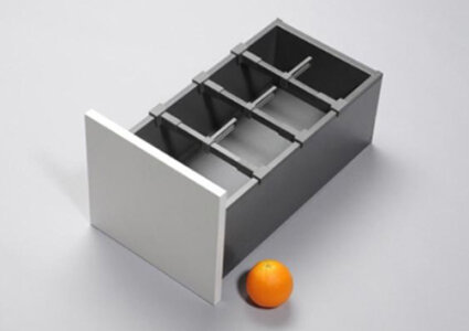 Orgalux indeling voor flessen voor ladebreedte tot 30 cm