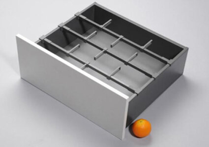 Orgalux indeling voor flessen voor ladebreedte tot 60 cm