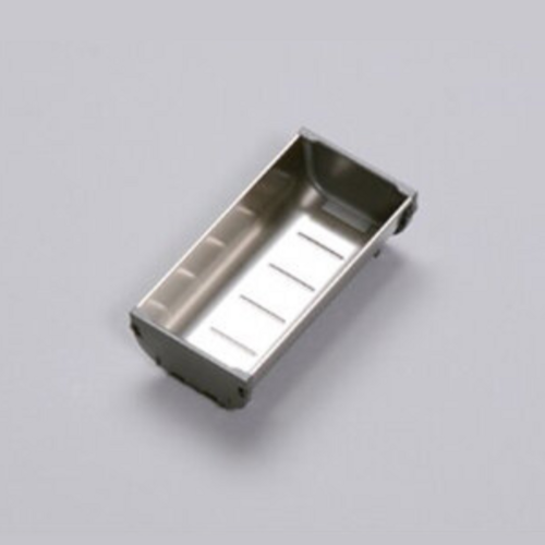 Los RVS bakje, t.b.v. RVS indelingen, diepte 17,6 cm