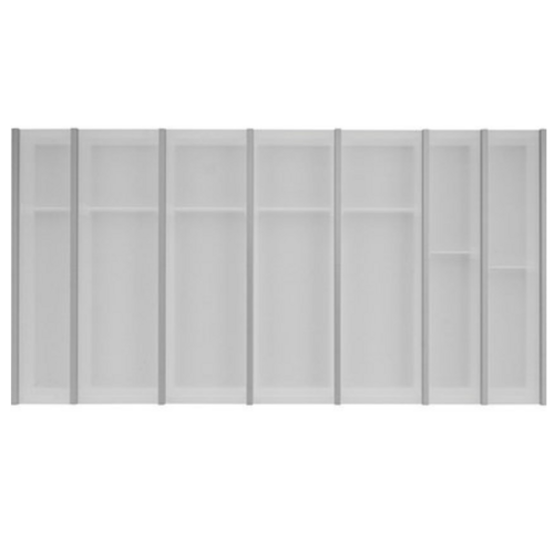 Cuisio bestekbak, 920 mm breed, wit