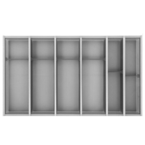 Cuisio Bestekbak, 820 mm breed, grijs