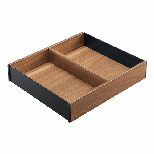 Wood Wendy lade-indeling, 242 mm breed, Tennessee notendecor / zwart