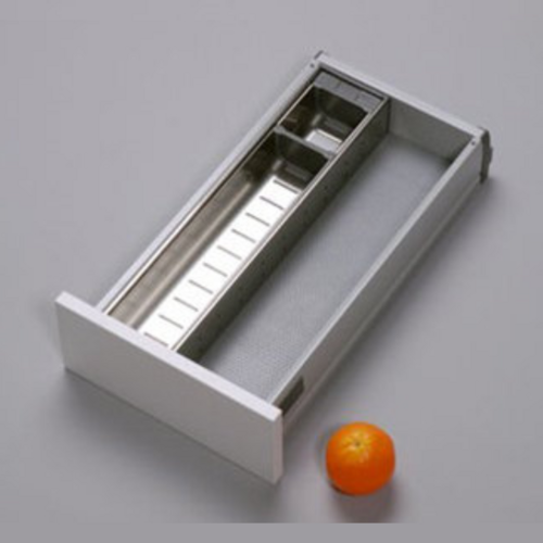 Bestekbak RVS Blum ORGA-LINE, 105 mm breed 