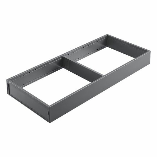 Steel Sally lade-indeling, 200 mm breed, grijs
